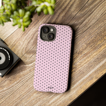 Baby Dots (Black and Pink)