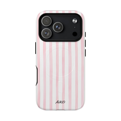 Pink Blush Stripes (Magsafe)