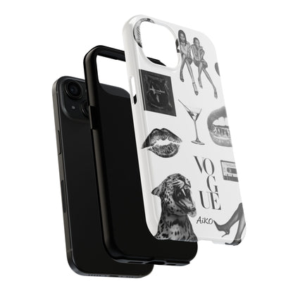 Black & White Fashion Graphic Cover