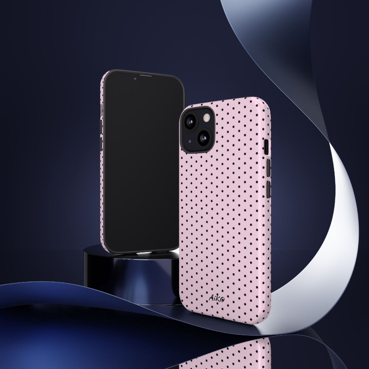 Baby Dots (Black and Pink)