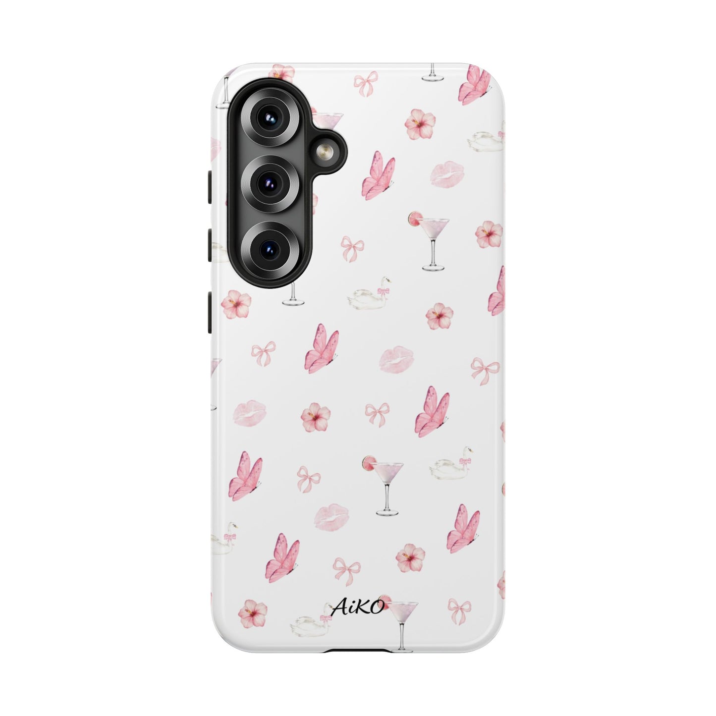 Pink Floral & Cocktail