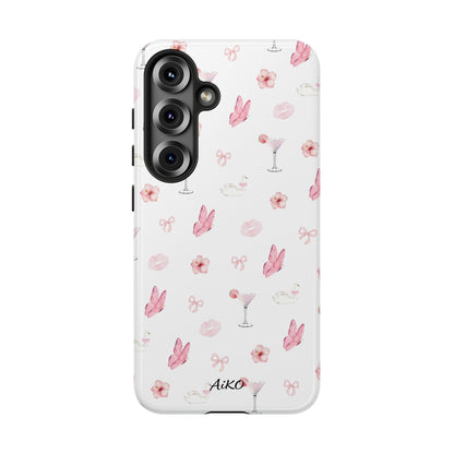 Pink Floral & Cocktail