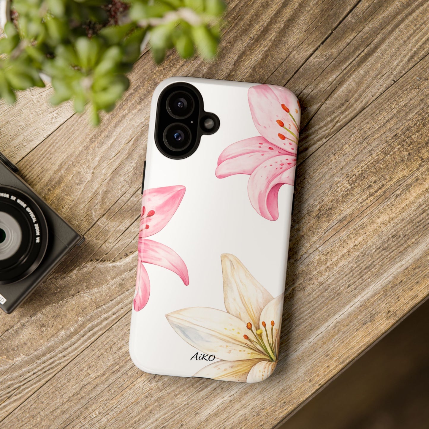 Blossom Grace Clear Case