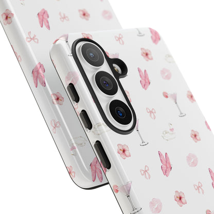 Pink Floral & Cocktail