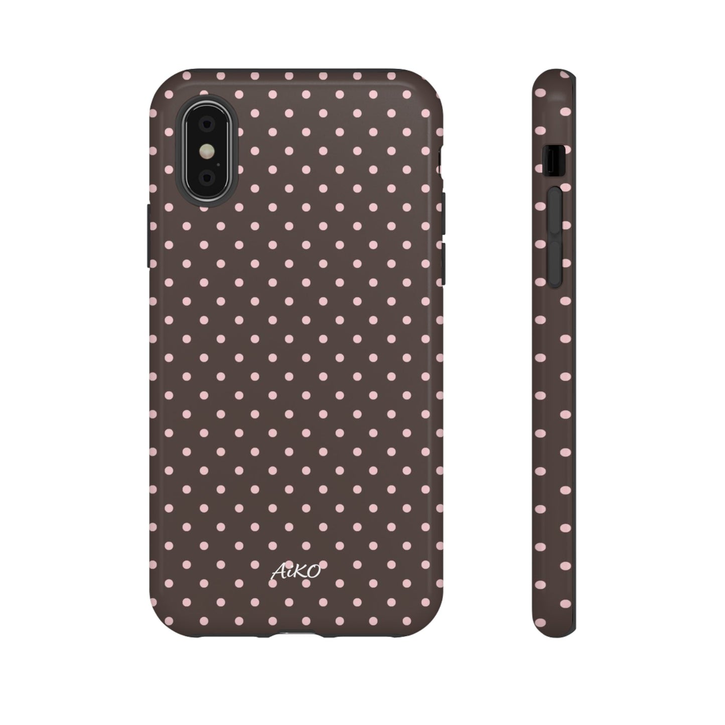 Baby Dots (Brown and Pink)