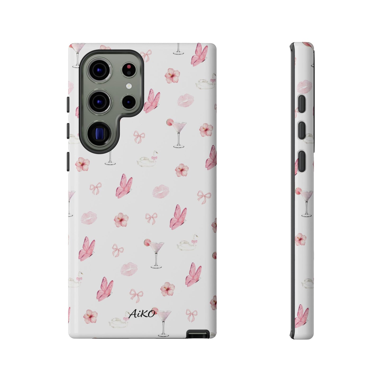 Pink Floral & Cocktail