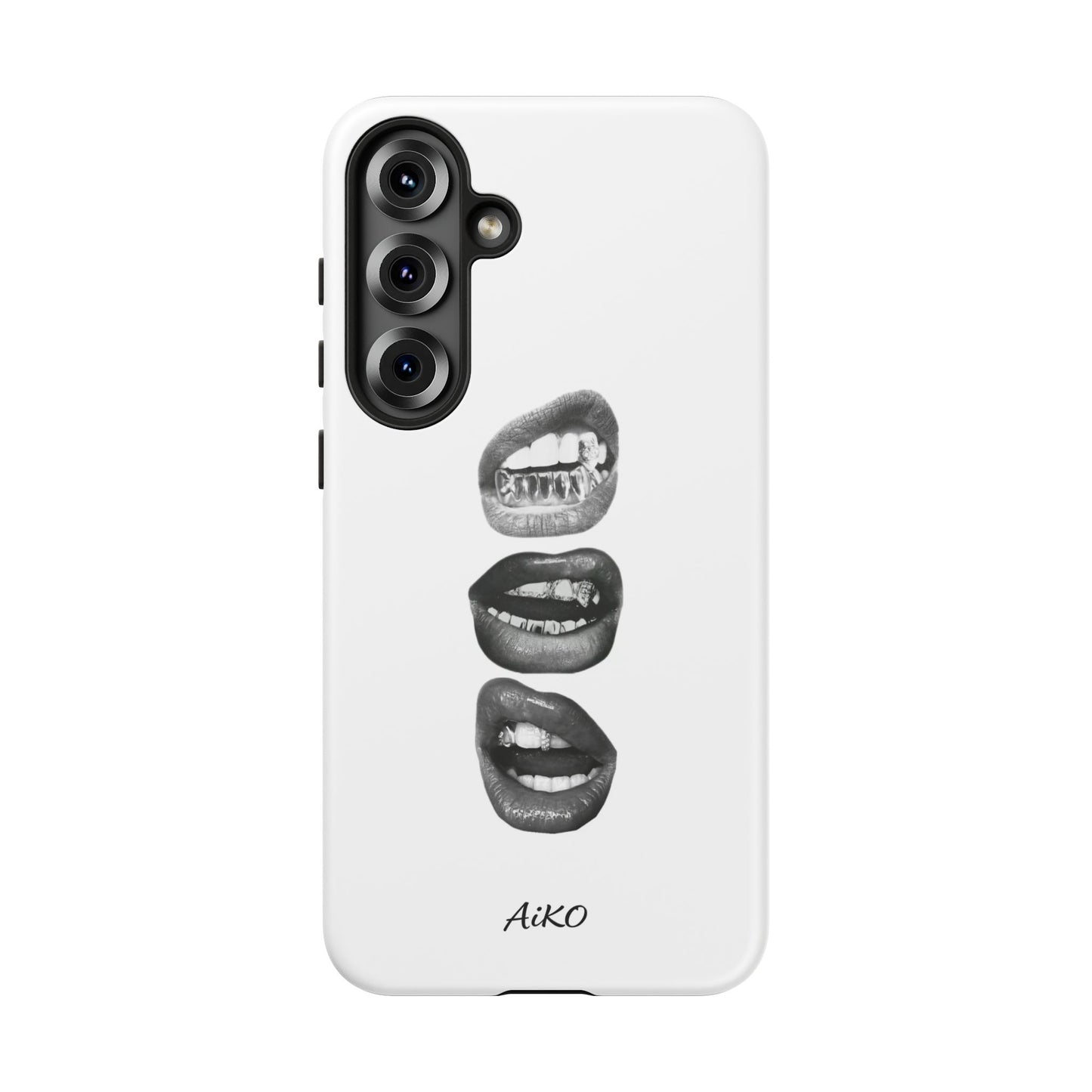 Monochrome Bite Lip Art
