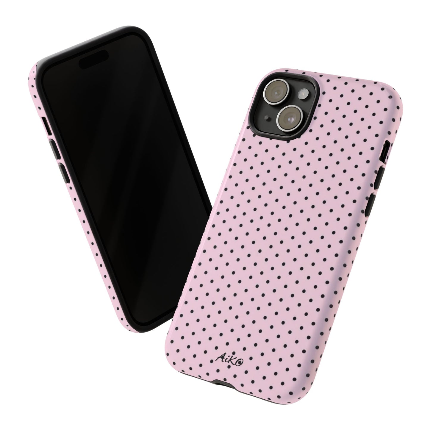 Baby Dots (Black and Pink)