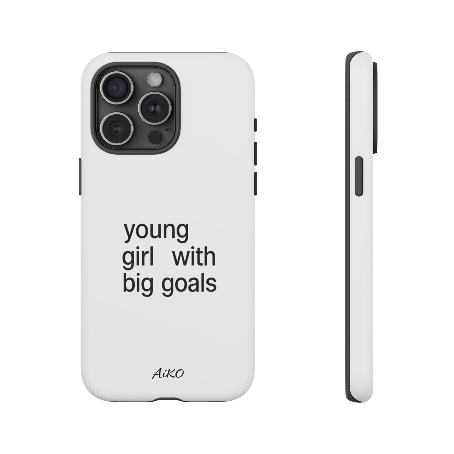 Young Girl With Big Goals