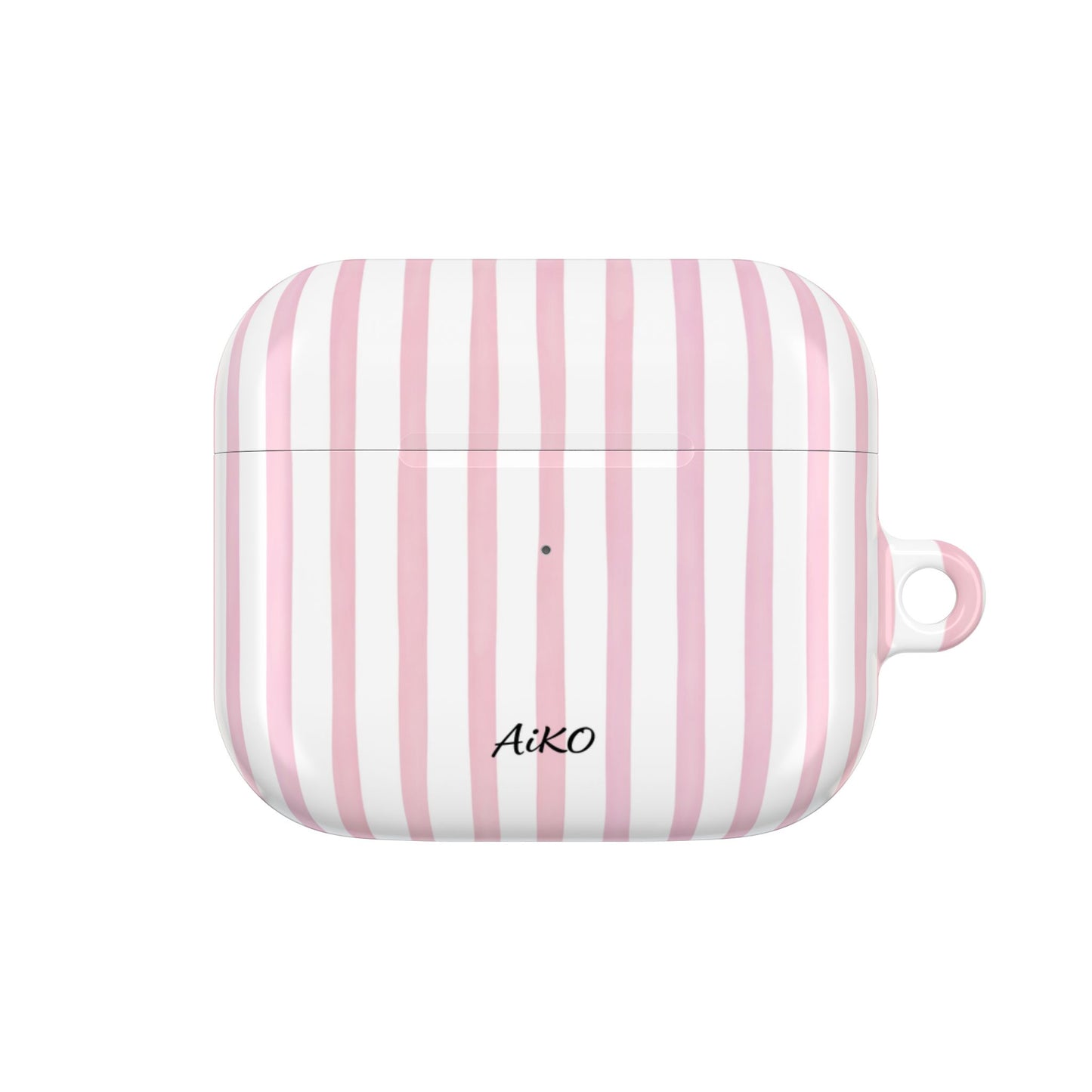 Blush Stripes AirPods Cases