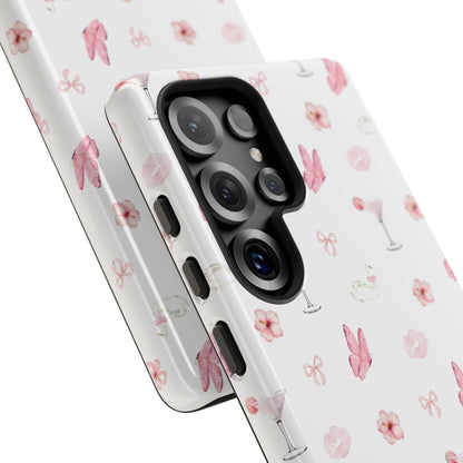 Pink Floral & Cocktail