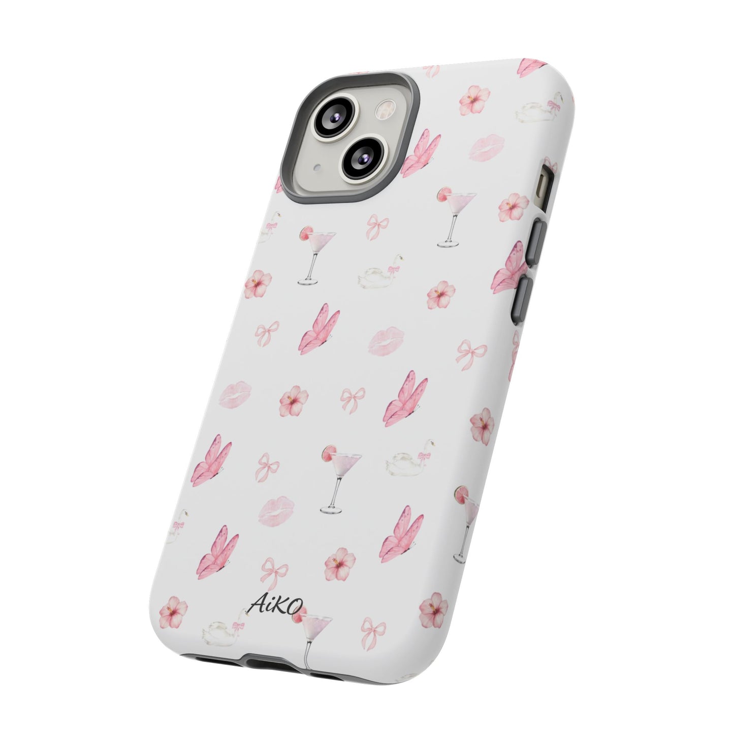Pink Floral & Cocktail