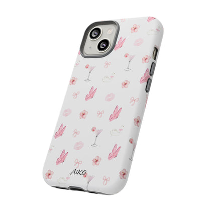 Pink Floral & Cocktail