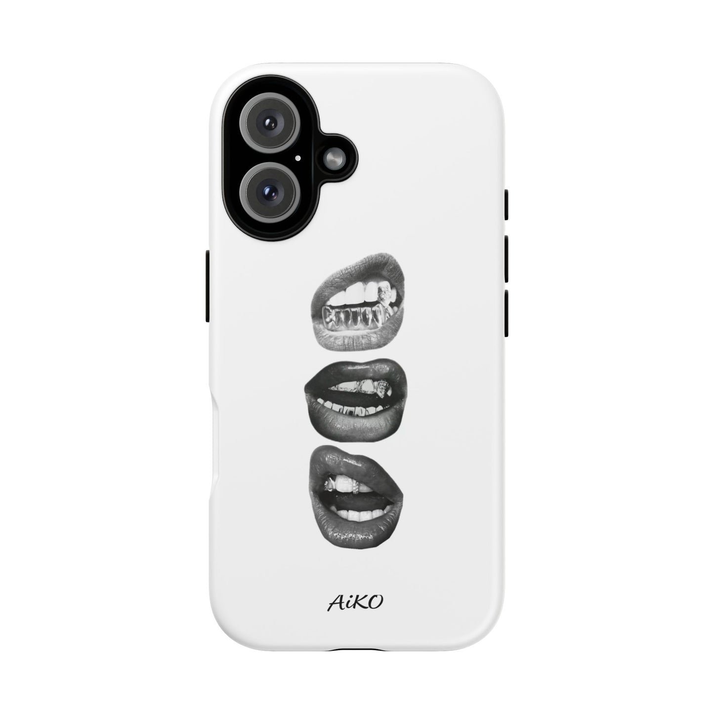 Monochrome Bite Lip Art