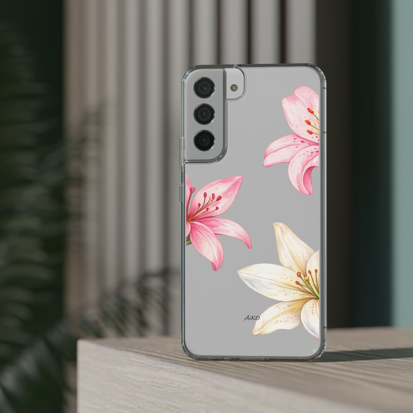 Blossom Grace Clear Case