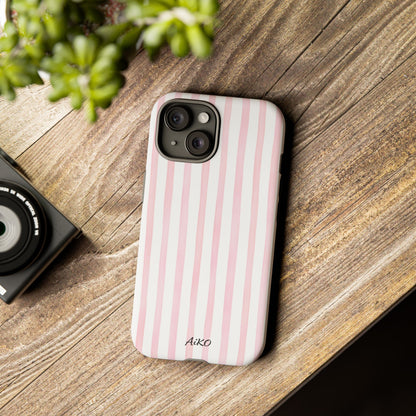 Pink Blush Stripes