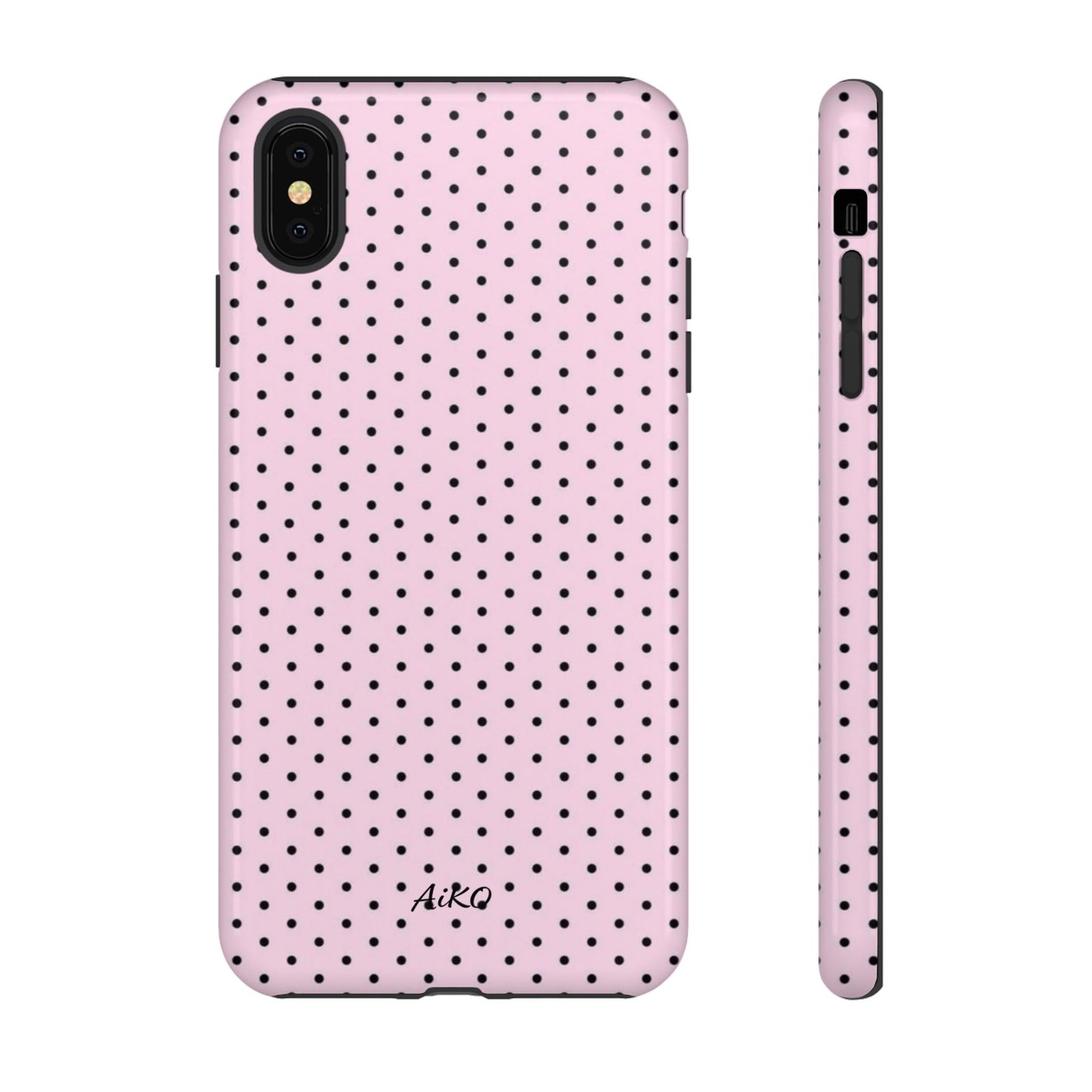 Baby Dots (Black and Pink)
