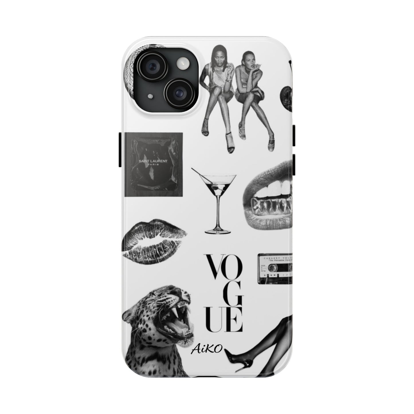 Black & White Fashion Graphic Cover