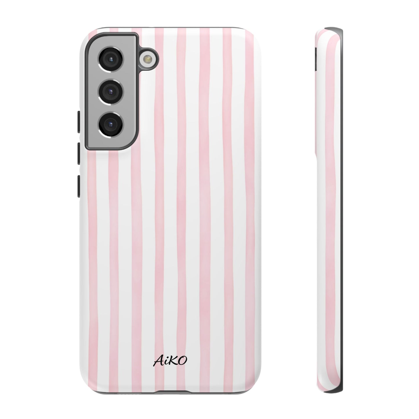 Pink Blush Stripes