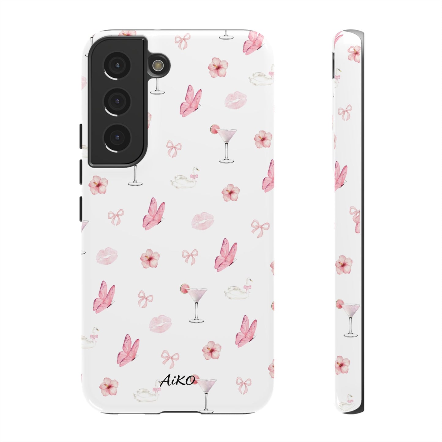 Pink Floral & Cocktail