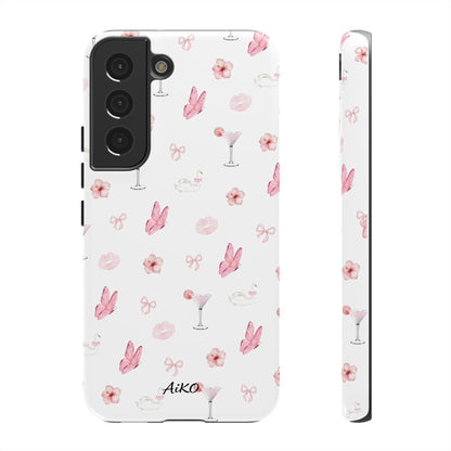 Pink Floral & Cocktail