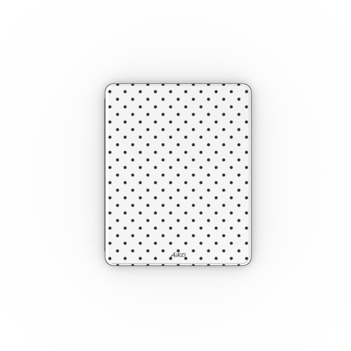 Polka Black Apple iPad Case