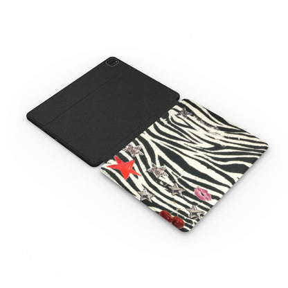 Zebra Collage Apple iPad Case