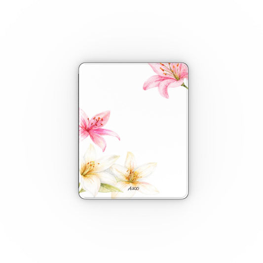 Blossom Grace (White) Apple iPad Case