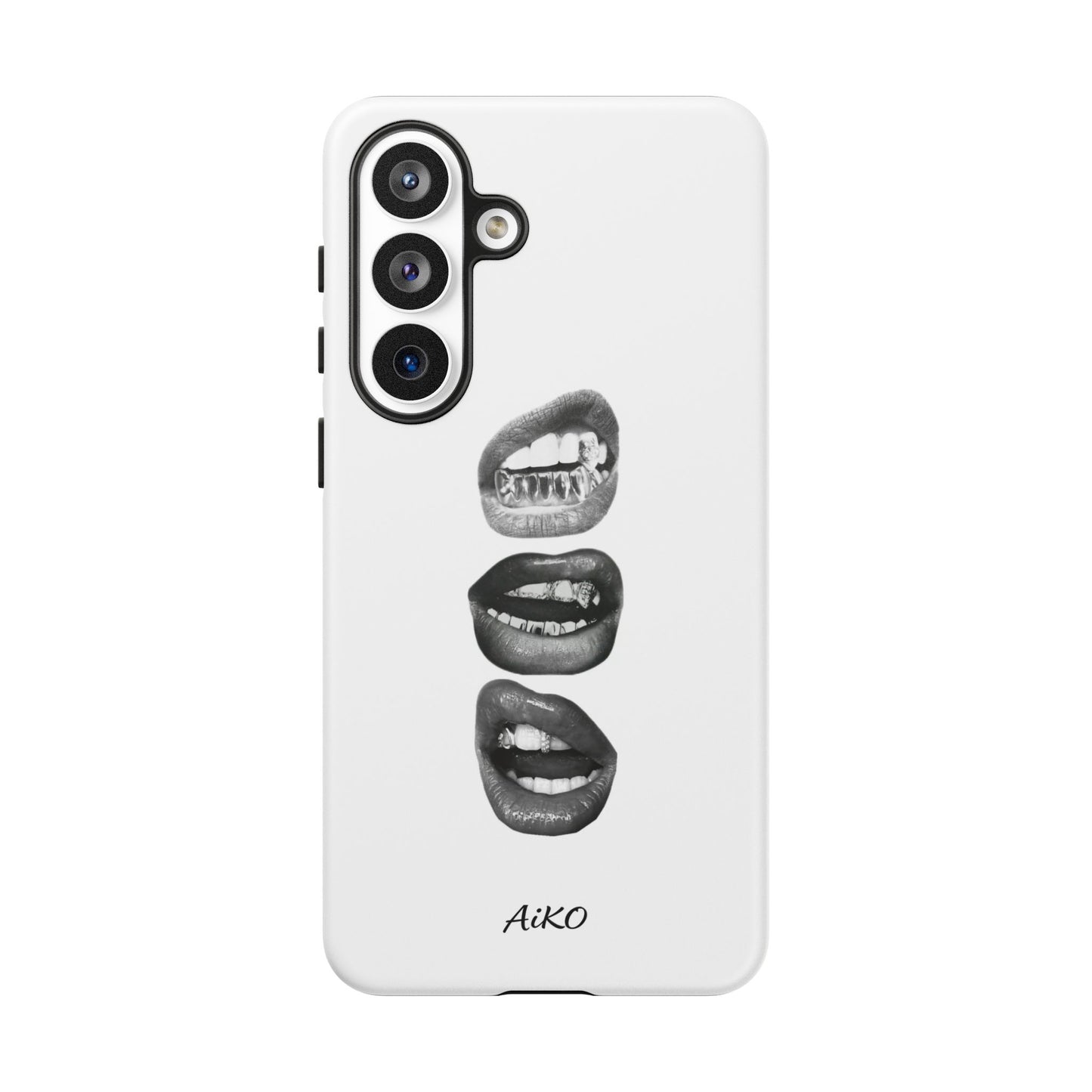 Monochrome Bite Lip Art