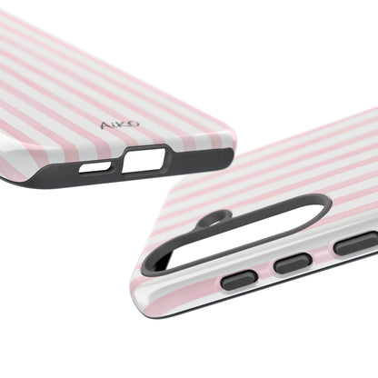 Pink Blush Stripes