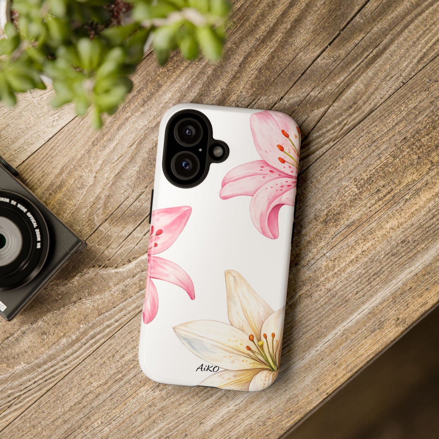 Blossom Grace Clear Case