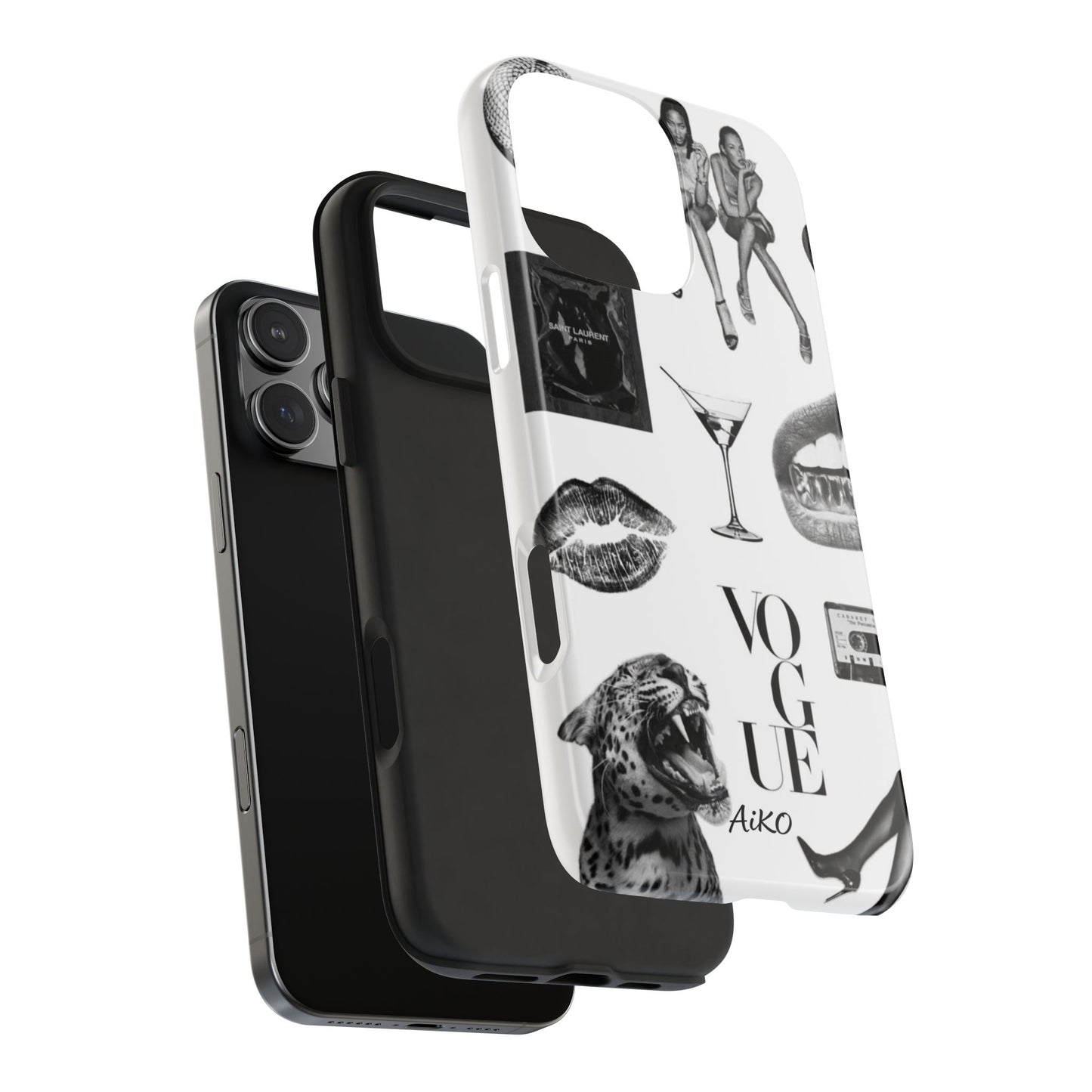 Black & White Fashion Graphic Cover