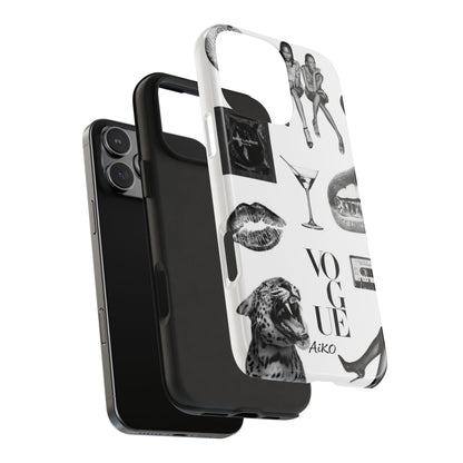 Black & White Fashion Graphic Cover