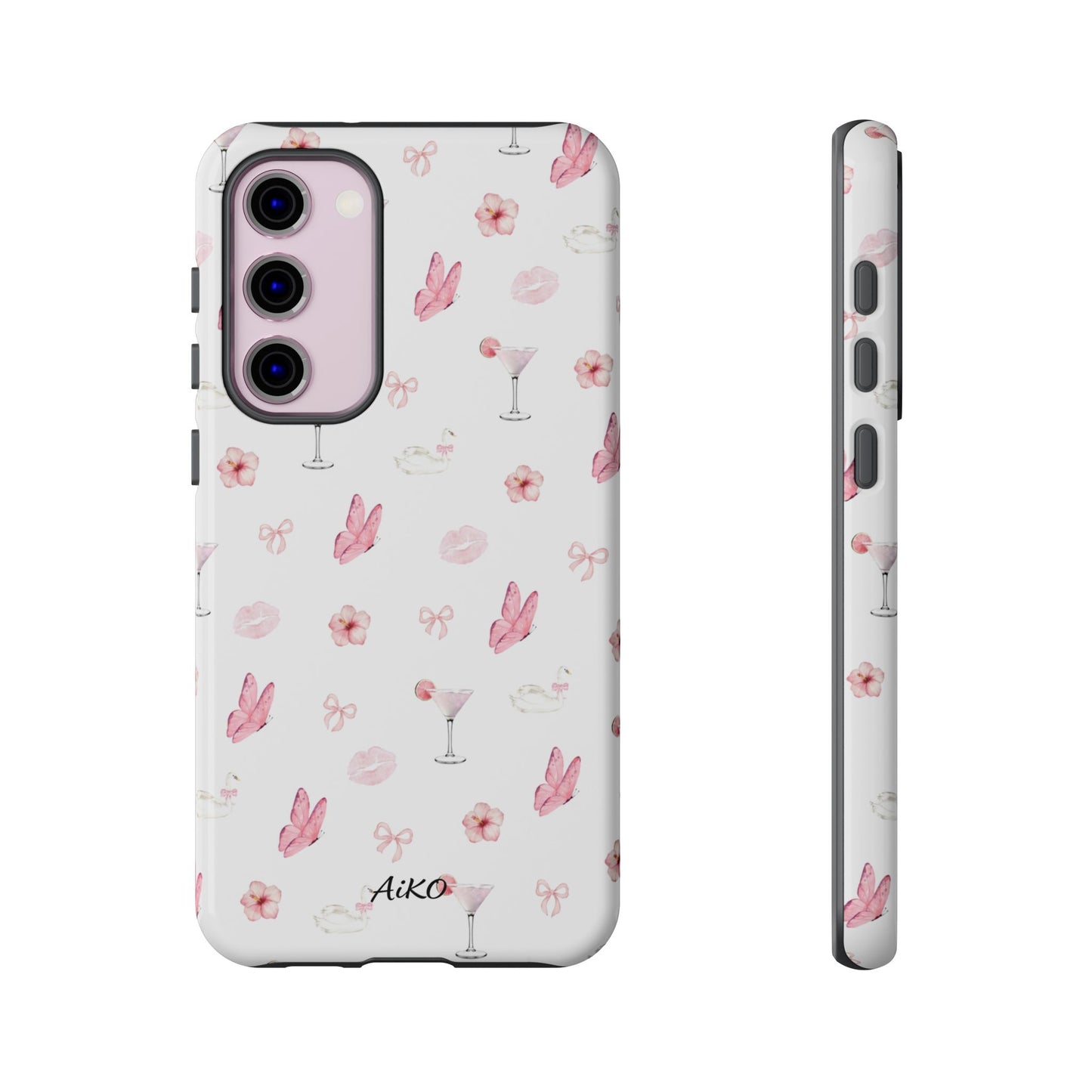 Pink Floral & Cocktail