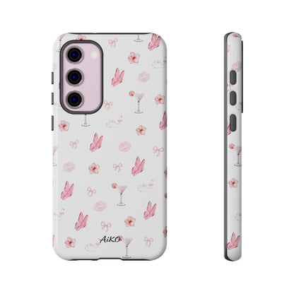 Pink Floral & Cocktail