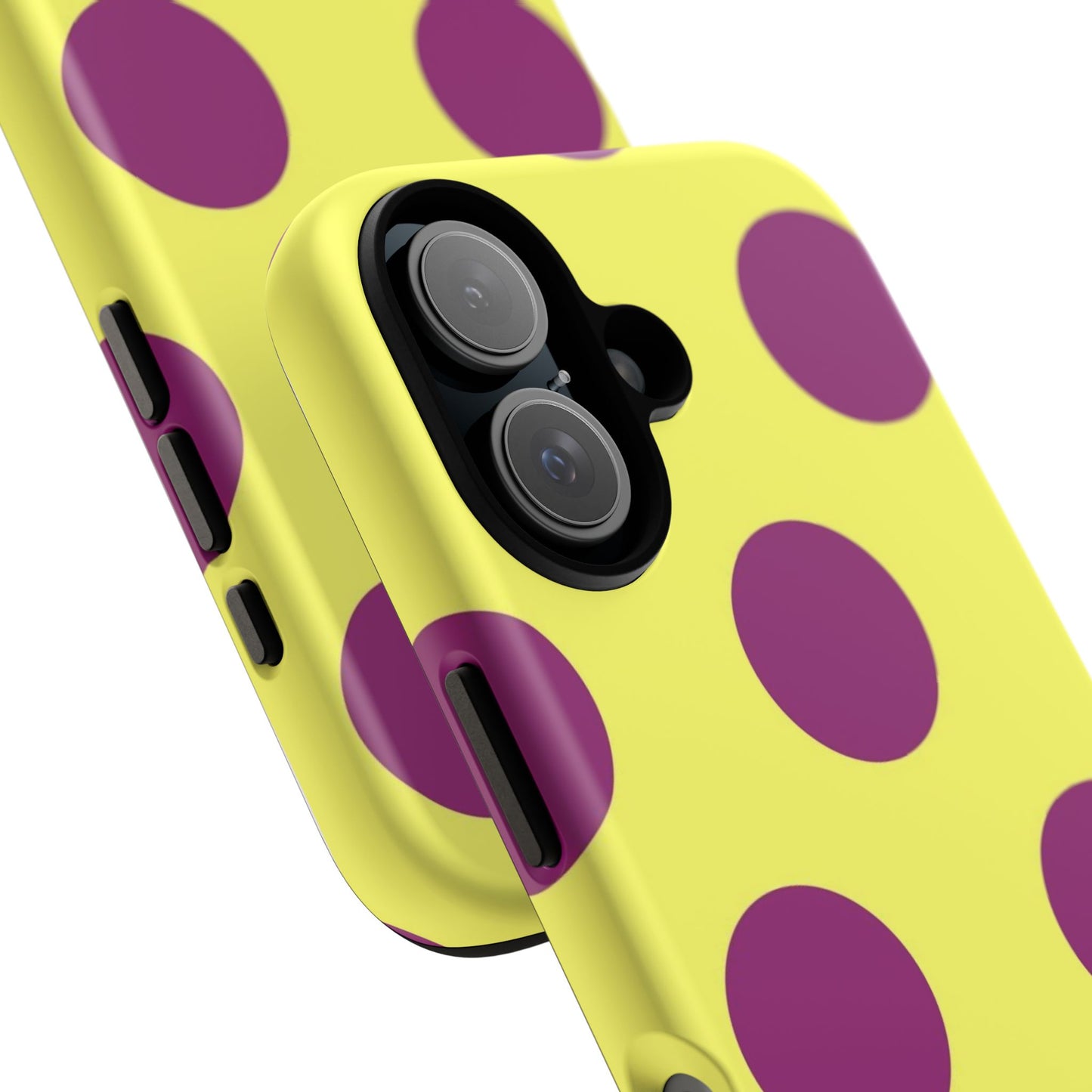 Polka Dots (Yellow & Purple)