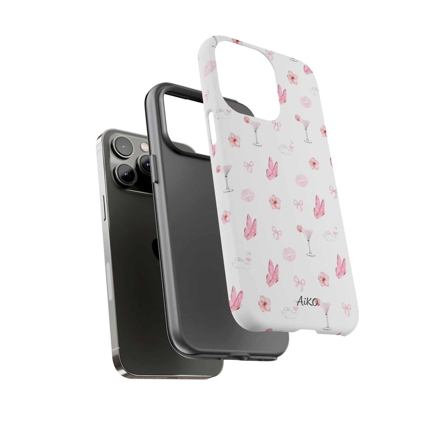 Pink Floral & Cocktail