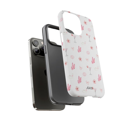 Pink Floral & Cocktail