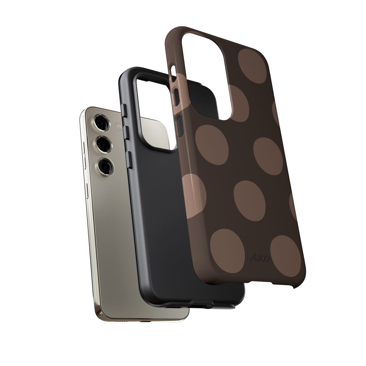 Polka Dots (Brown)