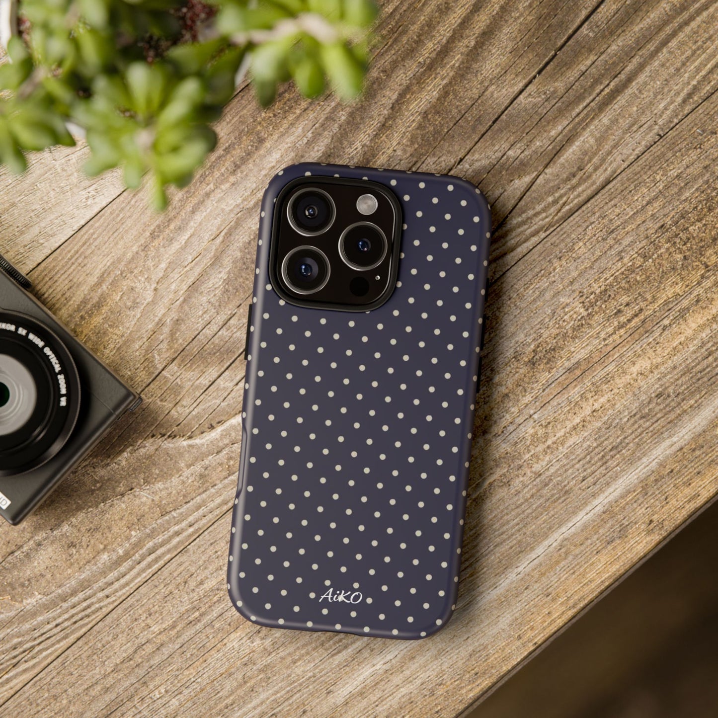 Baby Dots ( Navy and Blue)