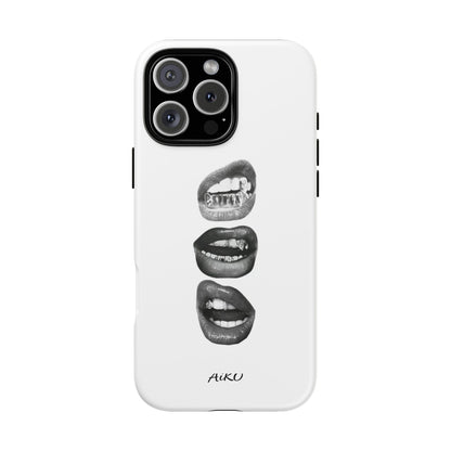 Monochrome Bite Lip Art