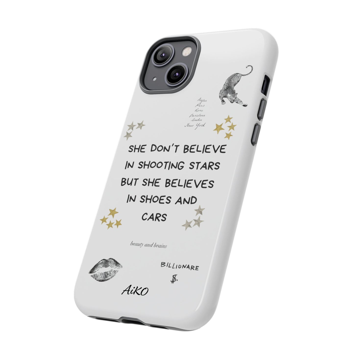 “She don’t believe in shooting stars”