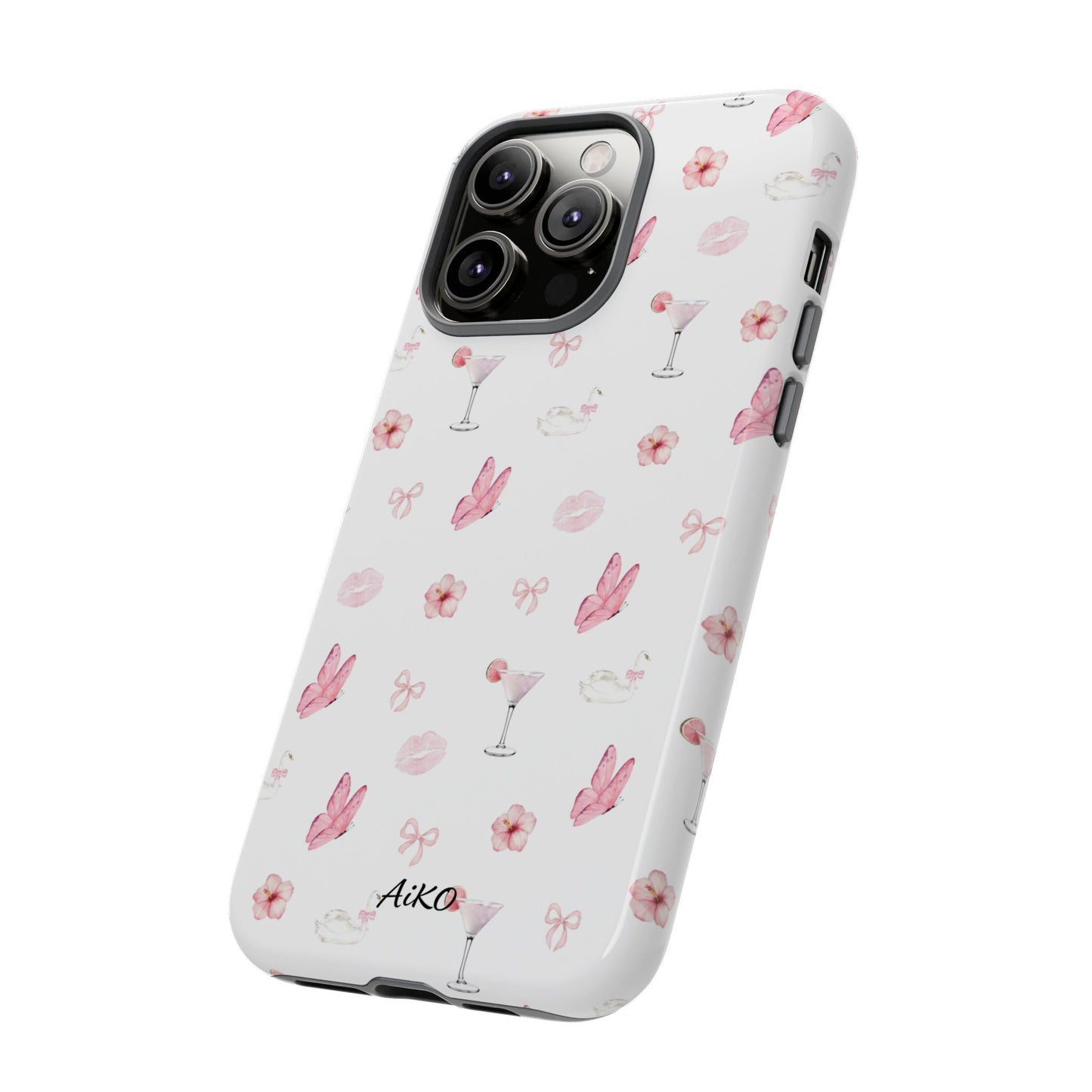 Pink Floral & Cocktail