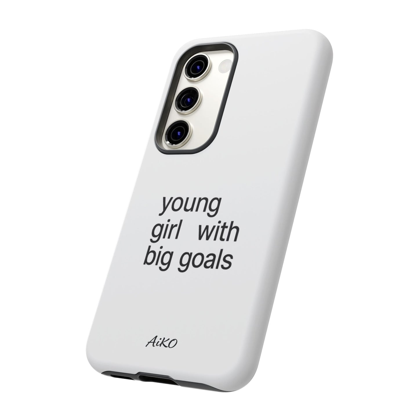 Young Girl With Big Goals