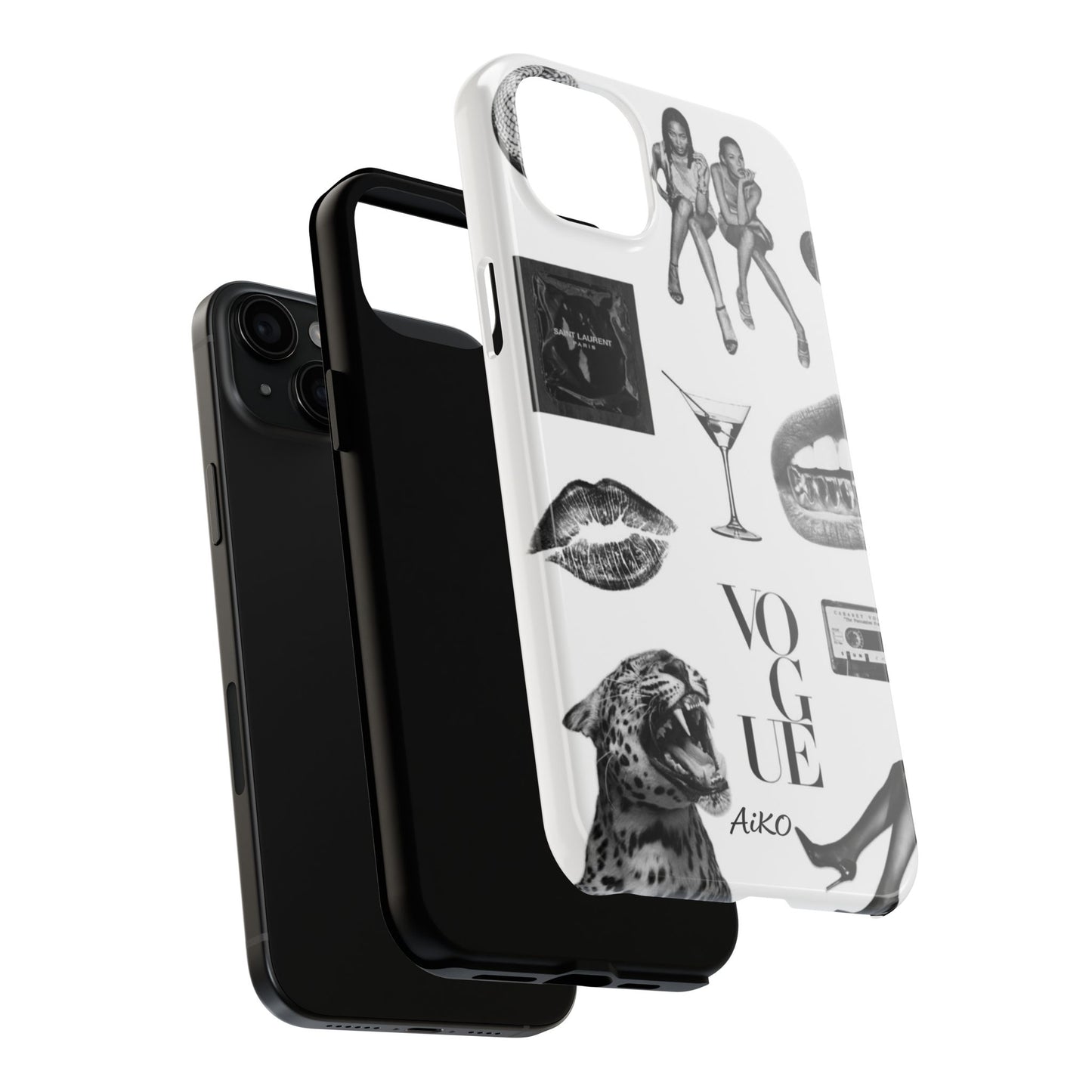 Black & White Fashion Graphic Cover