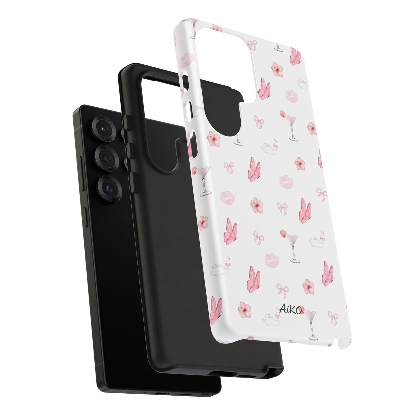 Pink Floral & Cocktail