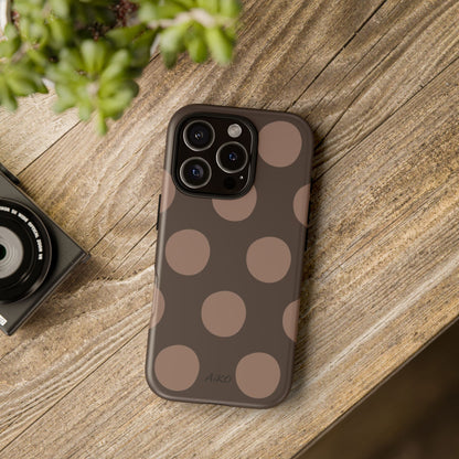 Polka Dots (Brown)
