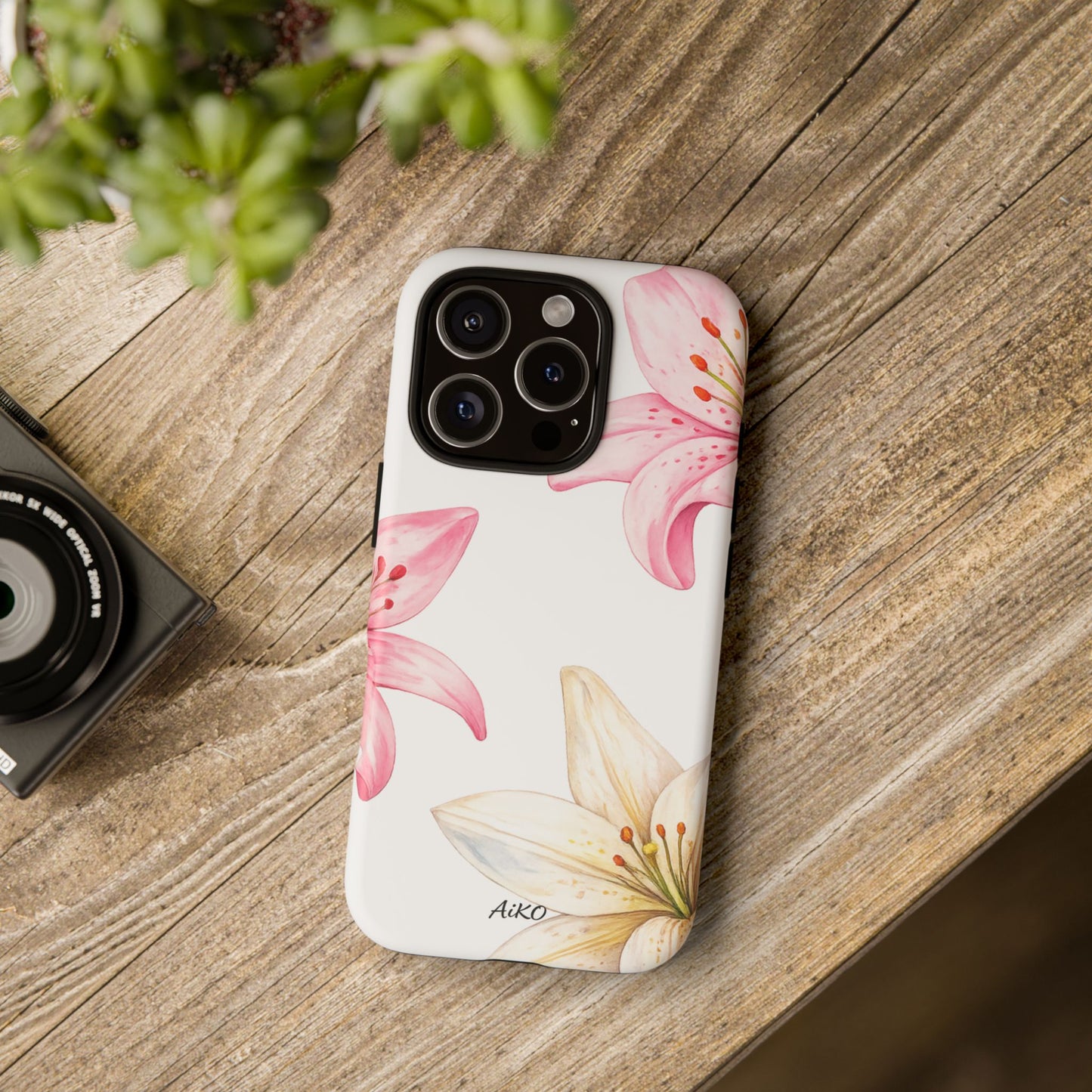 Blossom Grace Clear Case