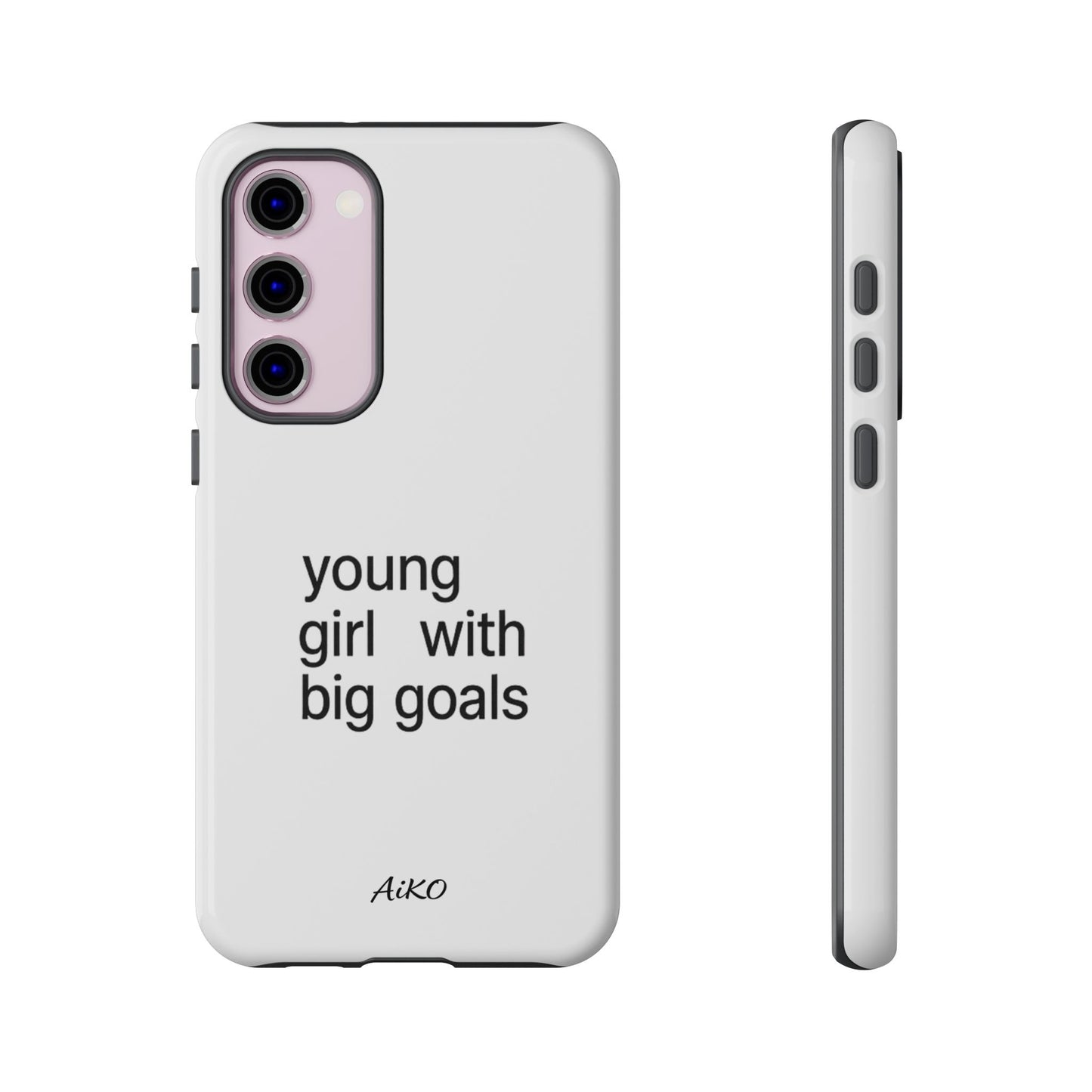 Young Girl With Big Goals