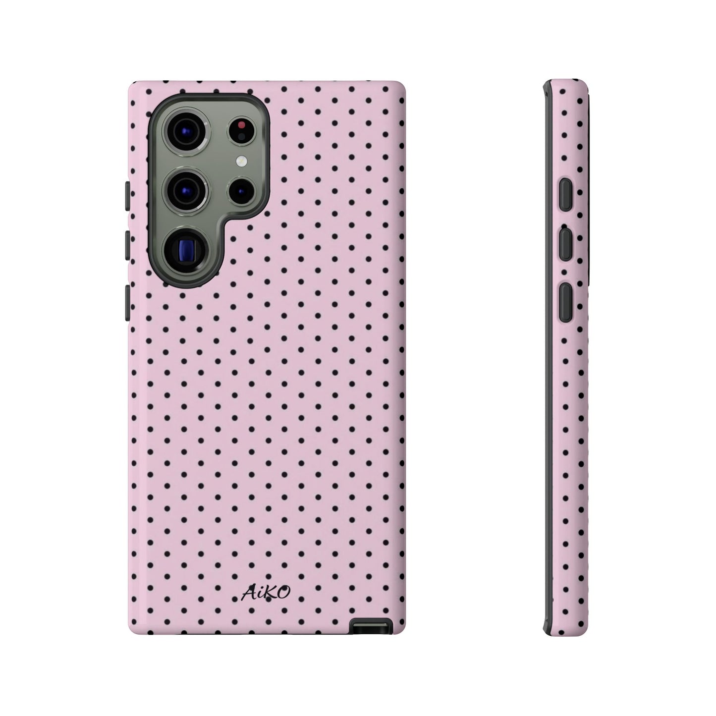 Baby Dots (Black and Pink)